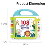 Touch and Teach words book of animal