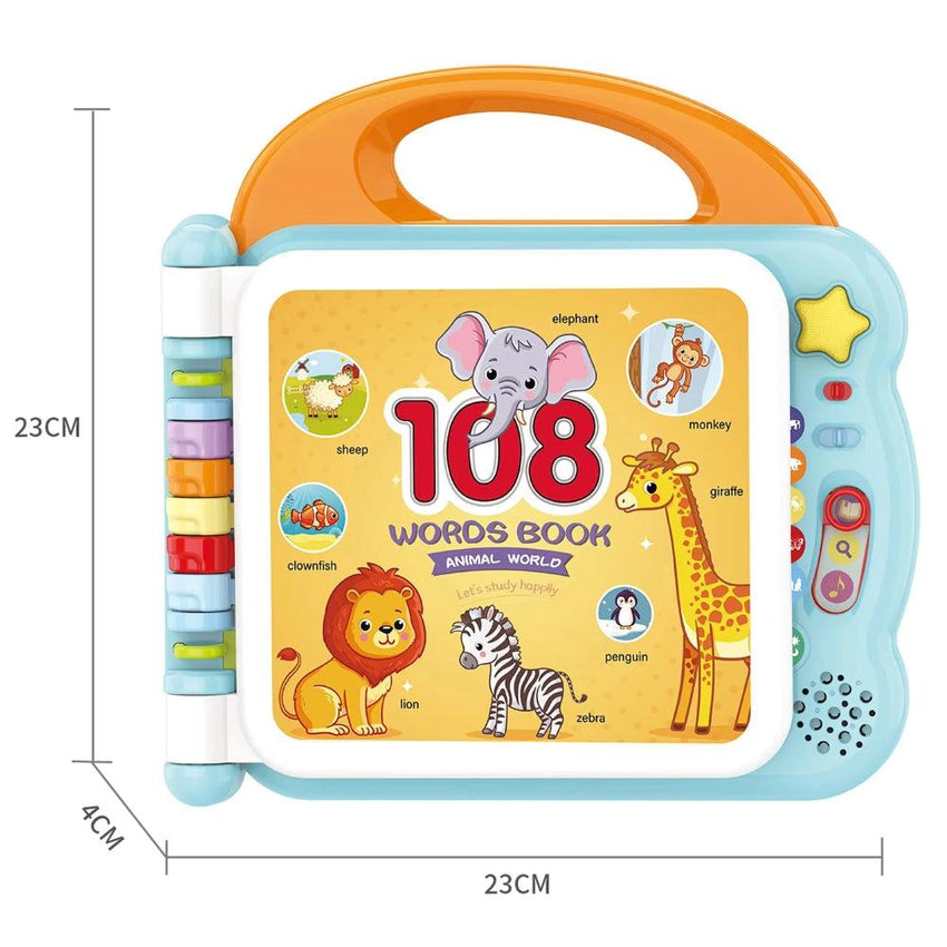 Touch and Teach words book of animal