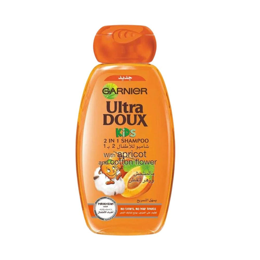 Ultra Doux Children With Apricot & Cotton Flower Shampoo 2 In 1 600ml