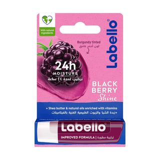 Labello 24h Moisture Lip Balm Blackberry Shine