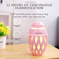 Portable Humidifier Moisture Mobile USB Powered LED Night Light Humidifying