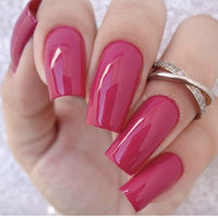 Rose Pink Meta Nail Color 4