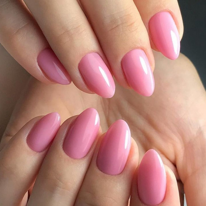 Rose Pink Meta Nail Color 1