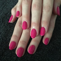 Rose Pink Meta Nail Color 9