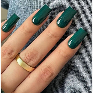 Forest Green Meta Nail Color 2