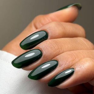 Forest Green Meta Nail Color 1