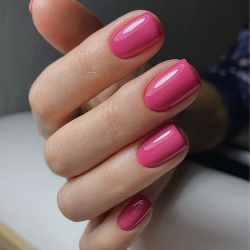 Tinted Pink Meta Nail Color 6