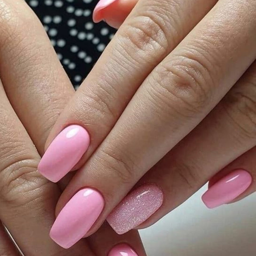 Tinted Pink Meta Nail Color 12