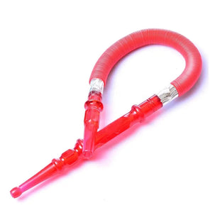 Emcupin Disposable Flexible Hookah Hose, Long Handle, Washable Hookah Hose