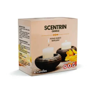 Scentrin 4 Candles Insects Repellent
