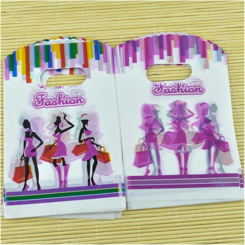 Wholesale 50pcs pack Plastic Gift Bag Bags Cute Style