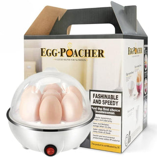Egg Cooker For Hard Boiled Eggs, Easy Egg Cooker Electric 7-Egg