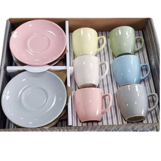 Multicolor Design Kullad Tea Cup Coffee Cup - 12 Pcs 6 Person