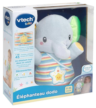 Vtech Baby Glowing Lullabies Elephant, Blue