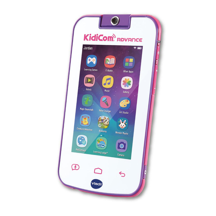 Vtech Kidicom Advance Smart Device For Kids, 5" HD Touch Screen, 180° Rotating Lens For Photos, Selfie And Videos, Parental Control, Games