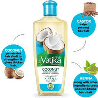 Vatika Coconut Enriched Hair Oil Volume And Thickness 300ml