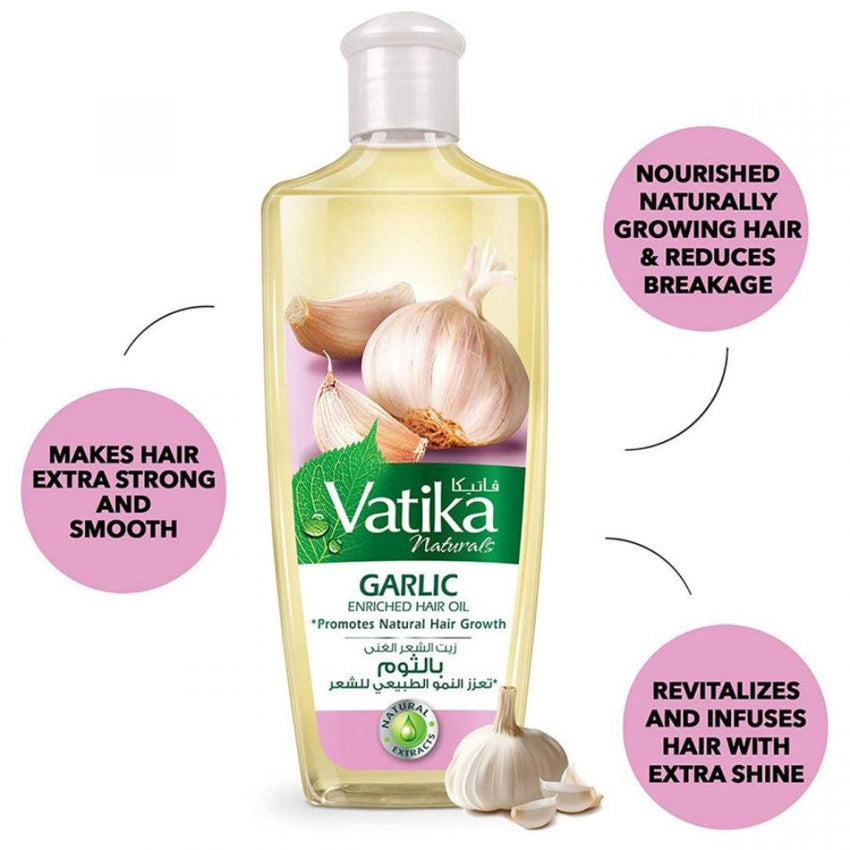 Vatika Garlic Enriched Hair Oil 300ml