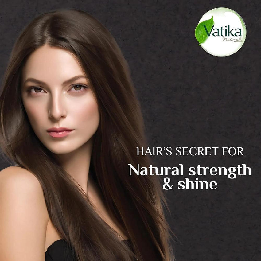 Vatika Naturals Blackseed (Habba Sauda) Shampoo 360 ml + 15 % OFF Strength & Shine Natural Extracts For Weak & Dull Hair