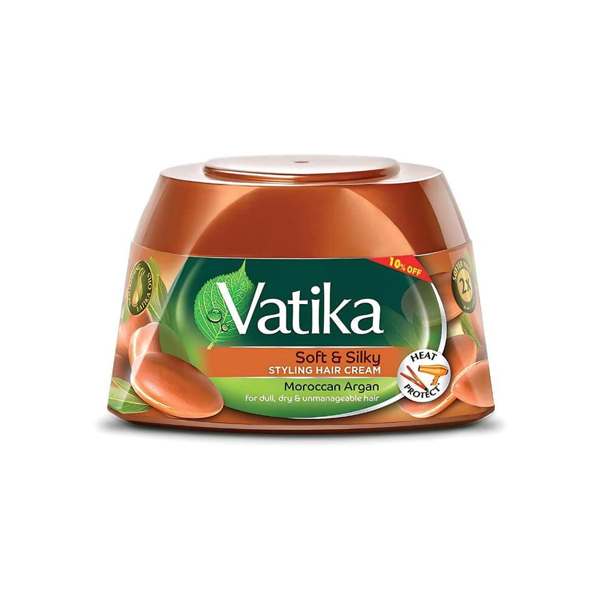 Vatika Naturals Moroccan Argan Styling Hair Cream 140ml