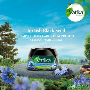 Vatika Naturals Turkish Black Seed Styling Hair Cream 140 ml