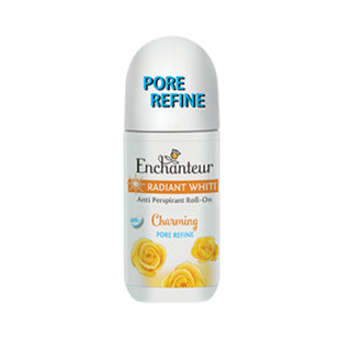 White Radiant Deodorant Roll-On Pore Refine Charming