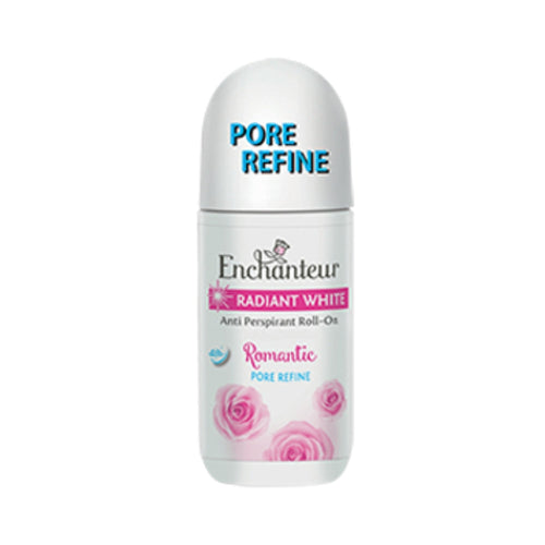 White Radiant Deodorant Roll-On Pore Refine Romantic