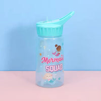 Wholesale Customized Color Clear 350mi Portable Straw Cup Children Plastic Water Bottle