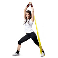 Yoga Stretch Band Elastic Rubber Flat Strap Thick Fitness Arm Back Leg Pull Rope