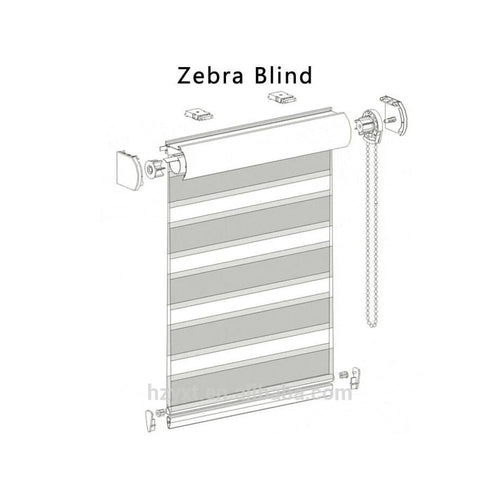 Zebra Blind Roll