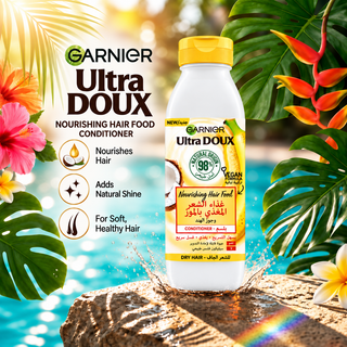 Garnier Ultra Doux Nourishing Hair Food Banana & Coconut Conditioner 350ml