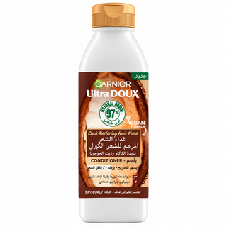 Garnier Ultra Doux Curls Restoring Hair Food Conditioner with Cocoa Butter & Jojoba Oil 350ml