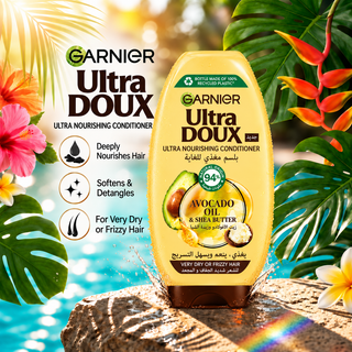 Garnier Ultra Doux Ultra Nourishing Conditioner with Avocado Oil & Shea Butter 200ml