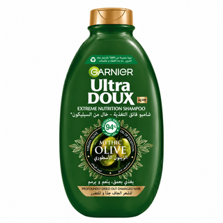 Garnier Ultra Doux Mythic Olive Extreme Nutrition Shampoo with Virgin Olive 600ml