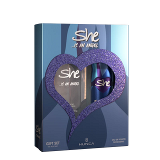 SHE IS AN ANGEL GIFT PACK FOR WOMEN - EDT & DEODORANT