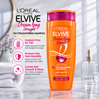 L’Oréal Paris Elvive Dream Long Straight 72H Straightening Shampoo 400ml