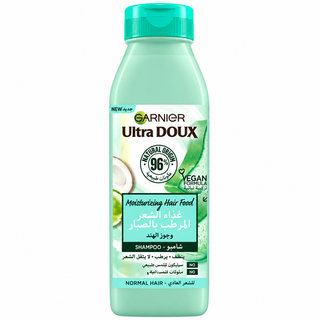 Garnier Ultra Doux Moisturizing Hair Food Aloe Vera & Coconut Shampoo 350ml