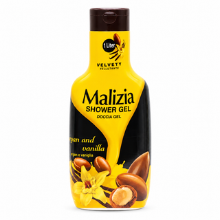 Malizia Argan & Vanilla Velvety Shower Gel 1L