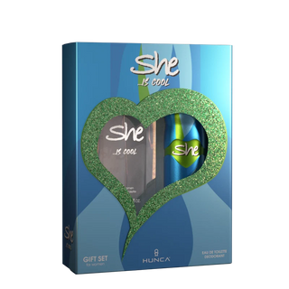 SHE IS COOL GIFT PACK FOR WOMEN - EDT & DEODORANT