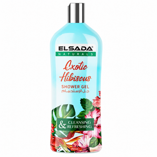 ELSADA Naturals Exotic Hibiscus Cleansing & Refreshing Shower Gel 750ml