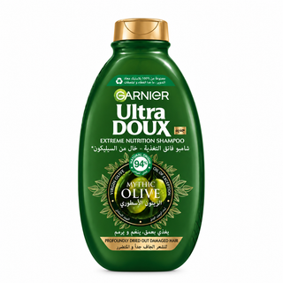 Garnier Ultra Doux Mythic Olive Extreme Nutrition Shampoo with Virgin Olive Oil 400ml