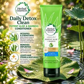 Herbal Essences Bio Renew Potent Aloe & Bamboo Strengthen & Moisturise Conditioner 275ml