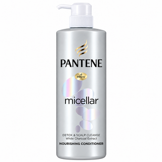Pantene Pro-V Micellar Detox & Scalp Cleanse Nourishing Conditioner with White Charcoal Extract 530ml