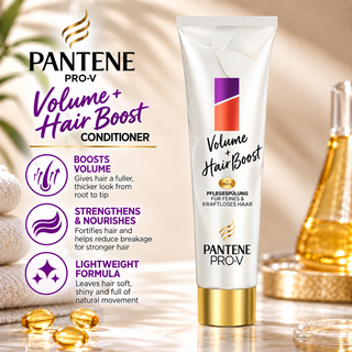 Pantene Pro-V Volume + Hair Boost Conditioner 160ml