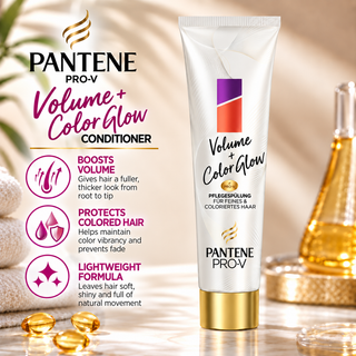 Pantene Pro-V Volume + Color Glow Conditioner 160ml