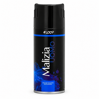 Malizia Uomo Loop Eau de Toilette Deodorant Spray 150ml
