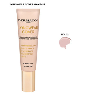 Dermacol Longwear Cover Foundation and Concealer 30ml