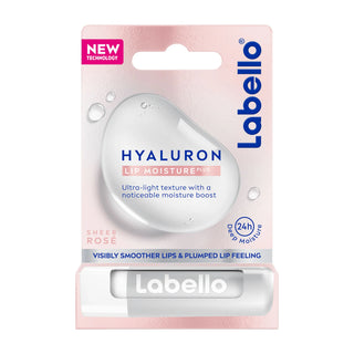 Labello Hyaluron Lip Moisture Plus sheer rosé 24h lip balm