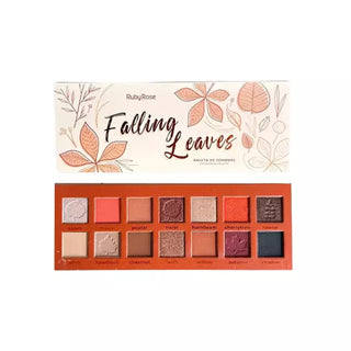 Ruby Rose Falling Leaves Eyeshadow Palette 14 Shades