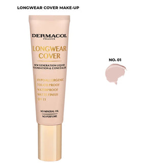 Dermacol Longwear Cover Foundation and Concealer 30ml