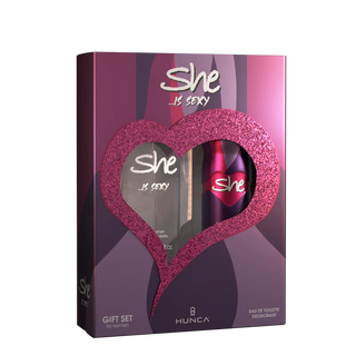 SHE IS SEXY GIFT PACK FOR WOMEN - EDT & DEODORANT